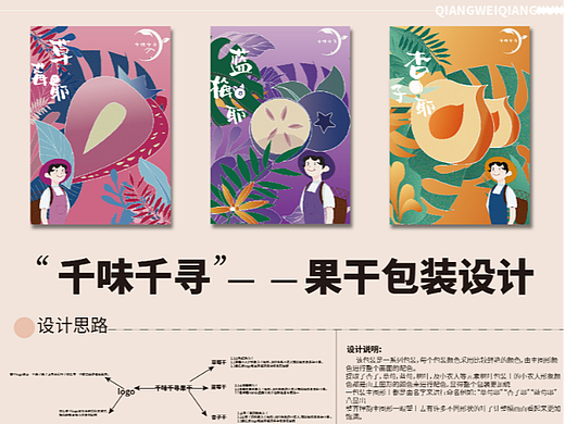“千味千寻”果干包装