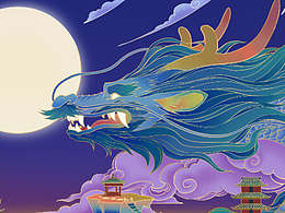 國(guó)潮插畫(huà)練習(xí)