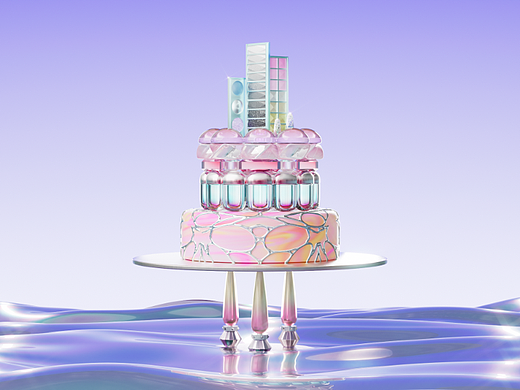 C4D动态 | 成都IFS美妆视频