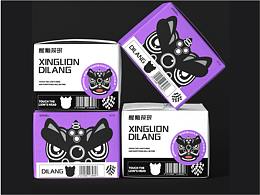 潮流醒狮服饰品牌 | logo设计 |品牌全案|