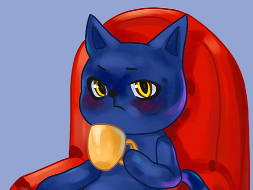 家里的宠物蓝猫（个人主页-ZNjUzMDcyMzY=） - 创作习作 - 站酷设计师一头大白鹿原创素材 - 站酷ZCOOL