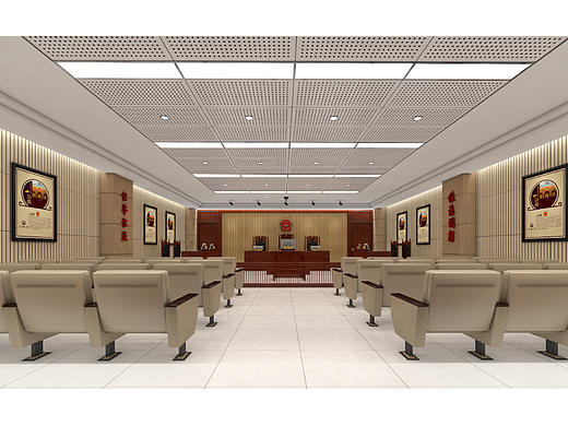 法庭（個(gè)人主頁(yè)-ZNjEwNDEzODQ=） - 商業(yè)空間設(shè)計(jì) - 站酷設(shè)計(jì)師ct888原創(chuàng)素材 - 站酷ZCOOL