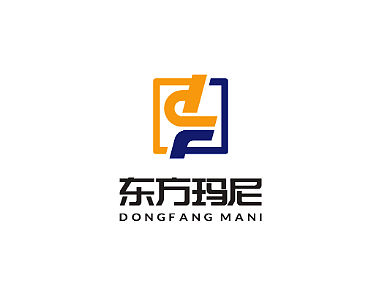 东方玛尼品牌标志设计