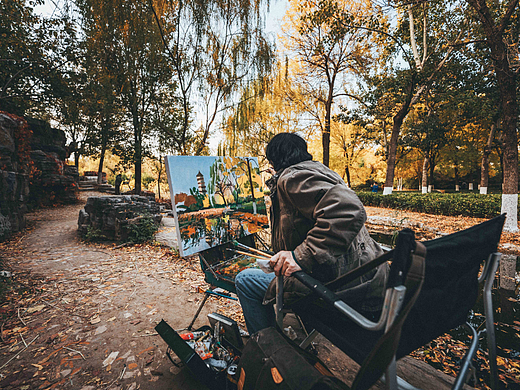 “画家笔下的秋天”