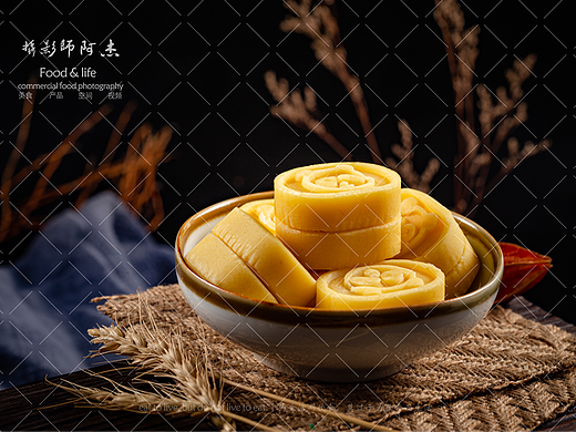 传统糕点拍摄附拍摄现场