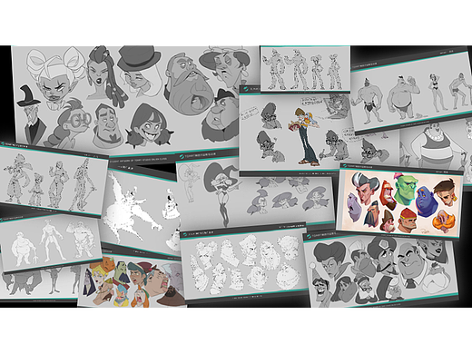 TOART学员作品丨2023角色作品集专训网络班学习作品