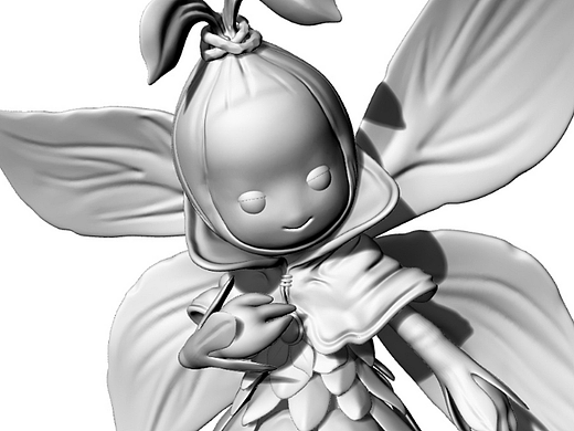 卷心菜仙子模型