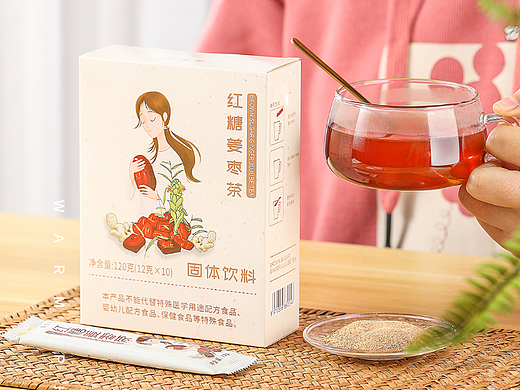 产品拍摄 红糖姜枣茶 茶饮  保健 姜茶 蛋黄奶片