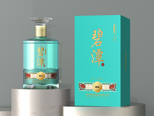 白酒包装设计丨碧潭酒