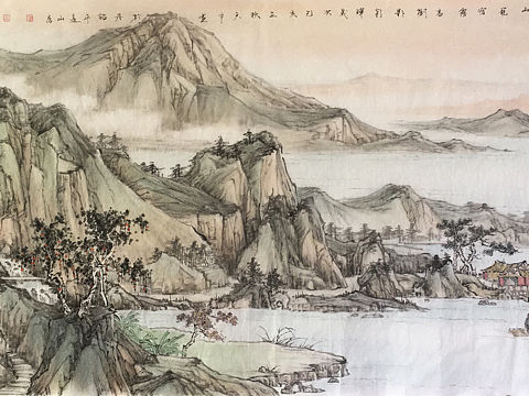 国画山水