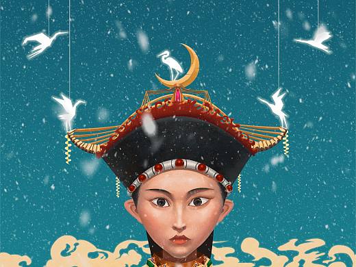 宮（個人主頁-ZNTQ5MDU3MDg=） - 商業(yè)插畫 - 站酷設(shè)計師曲舍原創(chuàng)素材 - 站酷ZCOOL