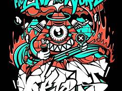 The&nbsp;End&nbsp;of&nbsp;the&nbsp;World&nbsp;&nbsp;街头风格末日主题插画&nbsp;（PEMS&nbsp;X&nbsp;METRUST）