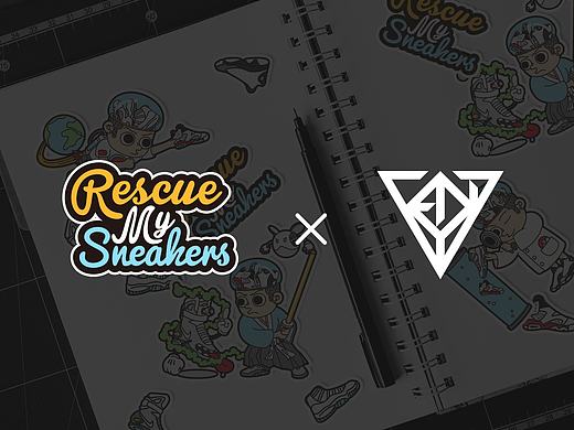 RESCUE MY SNEAKERS（个人主页-ZMTgxMjI1OTY=） - 新锐潮流插画 - 站酷设计师donaldhu原创素材 - 站酷ZCOOL