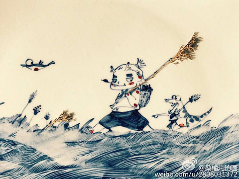 釉下青花瓷器