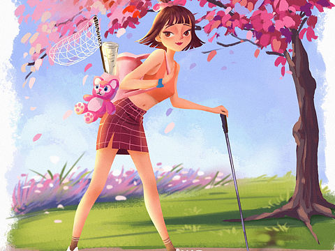 一个人出发看世界（个人主页-ZNTI3ODMwNjA=） - 创作习作 - 站酷设计师hanhanz原创素材 - 站酷ZCOOL