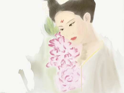 梦华录 神仙姐姐刘亦菲 夏日插画