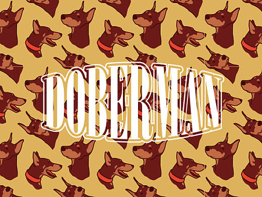 卡通簡(jiǎn)筆杜賓（個(gè)人主頁(yè)-ZMTk4MDEyMjg=） - 商業(yè)插畫(huà) - 站酷設(shè)計(jì)師王金寶原創(chuàng)素材 - 站酷ZCOOL