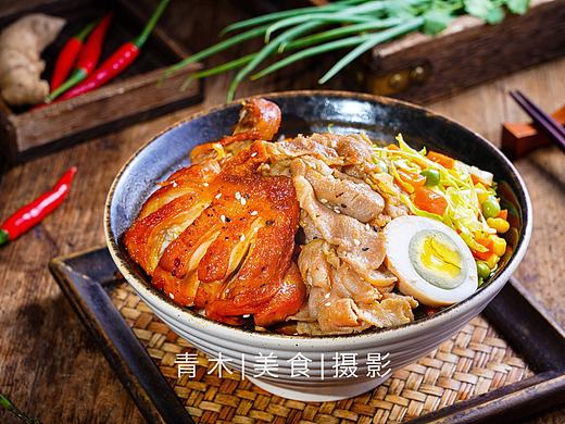 烤肉饭外卖拍摄