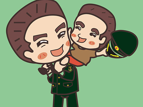 军人海报画_素材网站_图片免费下载-zcool站酷