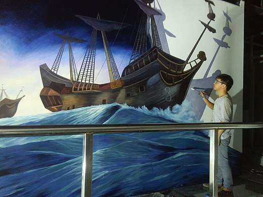 藝芭ART北京3D手繪墻（個人主頁-ZMTY4NzI0ODA=） - 家裝設(shè)計 - 站酷設(shè)計師肖志原創(chuàng)素材 - 站酷ZCOOL