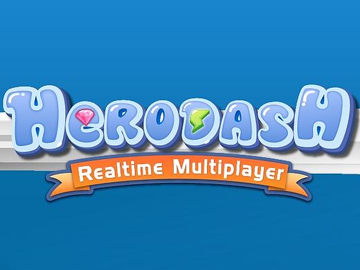 HERO DASH 游戏LOGO