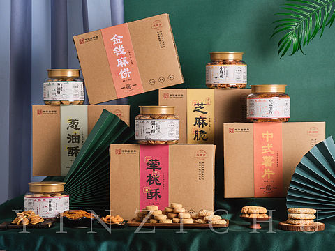 中式点心及包装拍摄