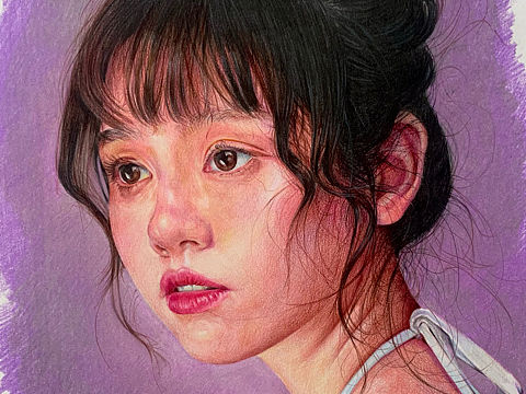 画一个网红
