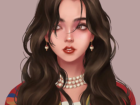 金智秀（個(gè)人主頁-ZNDM1NTI4NzY=） - 商業(yè)插畫 - 站酷設(shè)計(jì)師JasGao原創(chuàng)素材 - 站酷ZCOOL