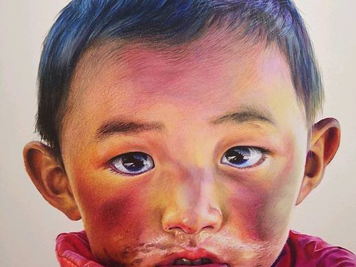 《眸》（個人主頁-ZNDMzNDcyNDQ=） - 繪畫 - 站酷設(shè)計(jì)師吳常辛原創(chuàng)素材 - 站酷ZCOOL