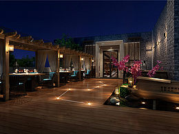 成都西餐厅装修-巴森星座餐厅设计