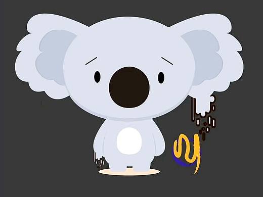 之前设计的六个考拉🐨ip形象