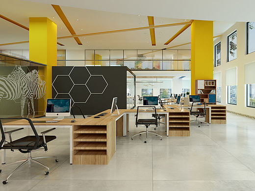 大学毕业设计—办公空间设计