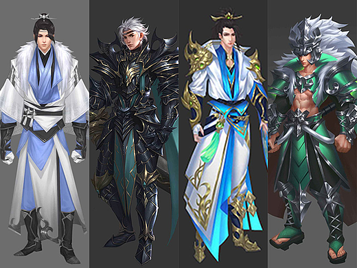 5张写实设计尝试（个人主页-ZMjY4OTk0MTY=） - 游戏原画 - 站酷设计师放个屁追着玩原创素材 - 站酷ZCOOL