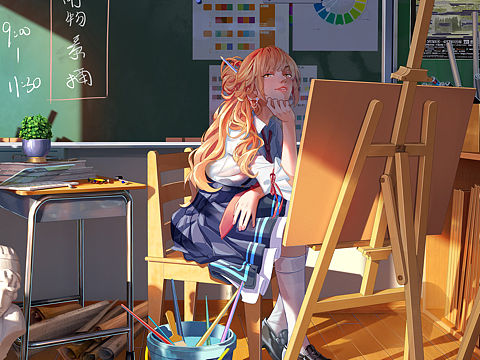 美术室