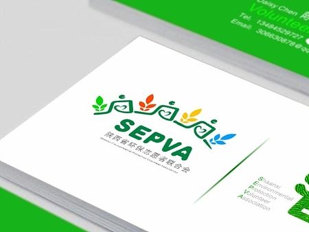 陕西省环保志愿者联合会标志及应用