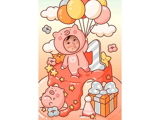 可爱贺图_素材网站_图片免费下载-zcool站酷