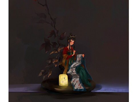 花與女孩（個人主頁-ZNTg1MzgwMDA=） - 創(chuàng)作習(xí)作 - 站酷設(shè)計師張快快ya原創(chuàng)素材 - 站酷ZCOOL