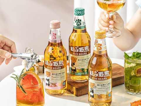 气泡果酒拍摄