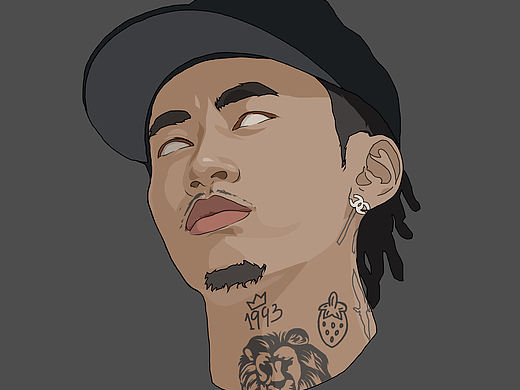 rapper插画头像合集