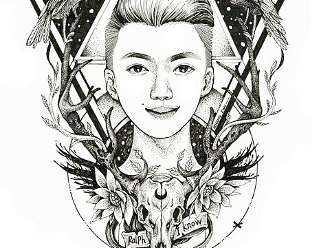 超现实人像绘制步骤