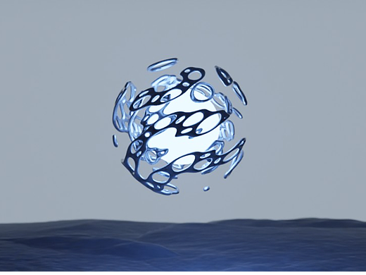 Blender作业-几何节点小球