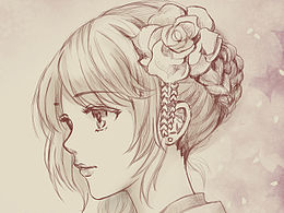线条插画