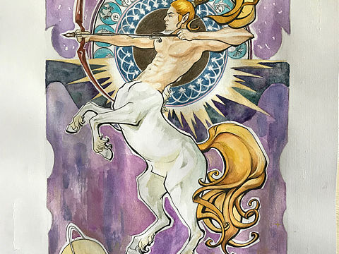 射手座（个人主页-ZMzYzODY1ODQ=） - 创作习作 - 站酷设计师诗意Shmily原创素材 - 站酷ZCOOL