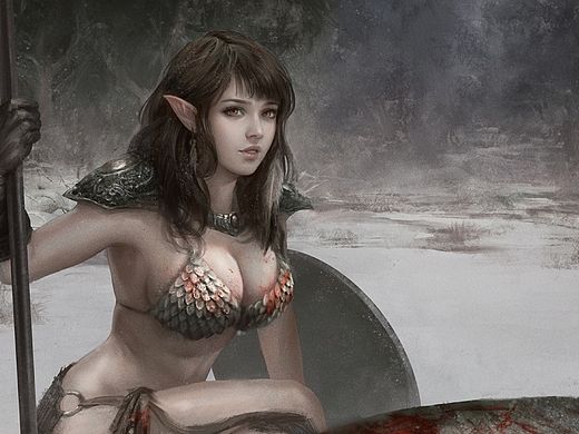 往年的dragon龙题材的作品  