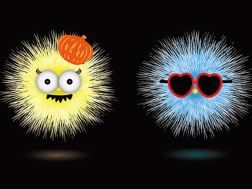 AI-卡通毛球练习和延展