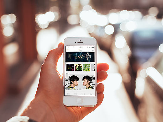 WE ART 展览APP UI设计