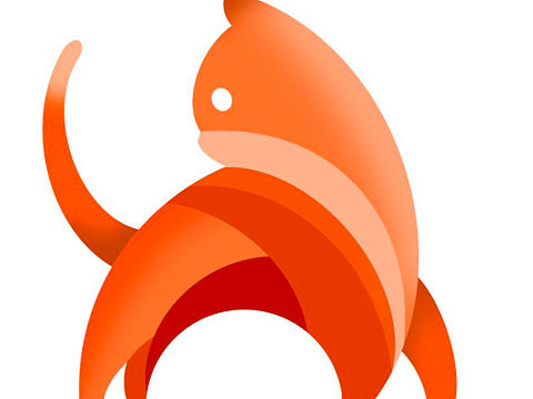LOGO丨猫咪渐变logo