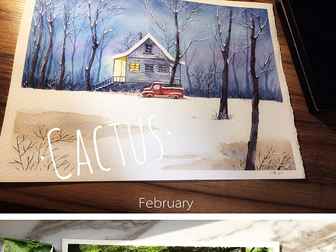 再見2018（個人主頁-ZMzI1MzU1MDQ=） - 藝術(shù)插畫 - 站酷設(shè)計師Cactus戒子原創(chuàng)素材 - 站酷ZCOOL