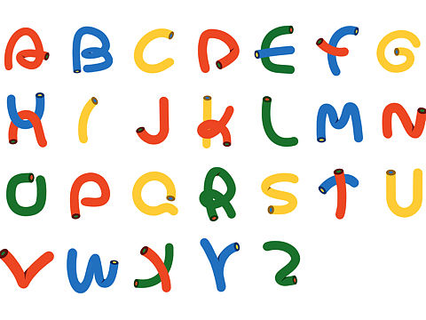 英文字母（个人主页-ZNDI0Mjg5ODg=） - 字体/字形 - 站酷设计师你是猪猪猪原创素材 - 站酷ZCOOL