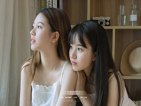 深圳约拍日系写真 清新闺蜜照 夏日居家 